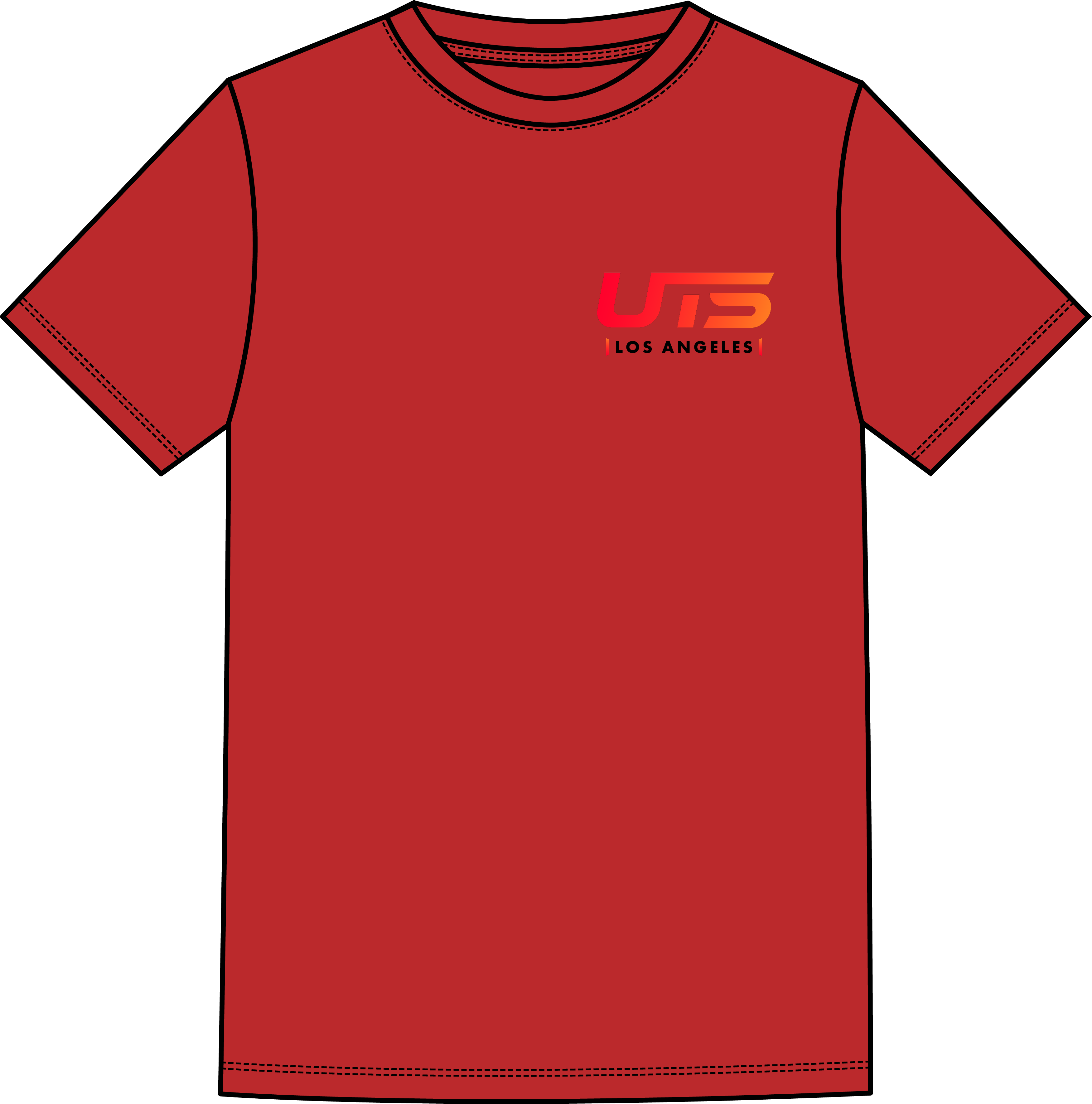 UTS Los Angeles T-Shirt - Red