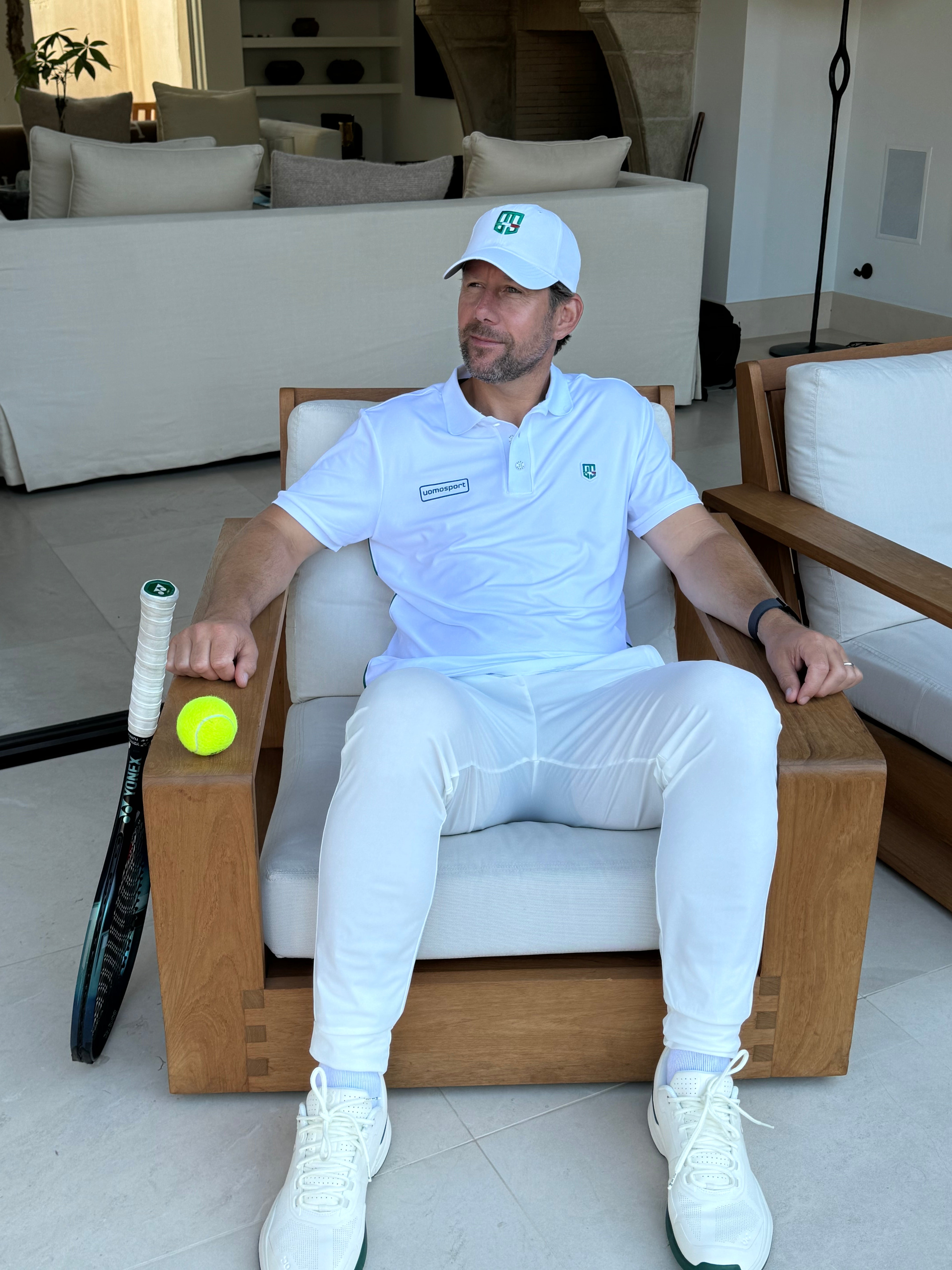 Jogger Moda Pant - Bianco