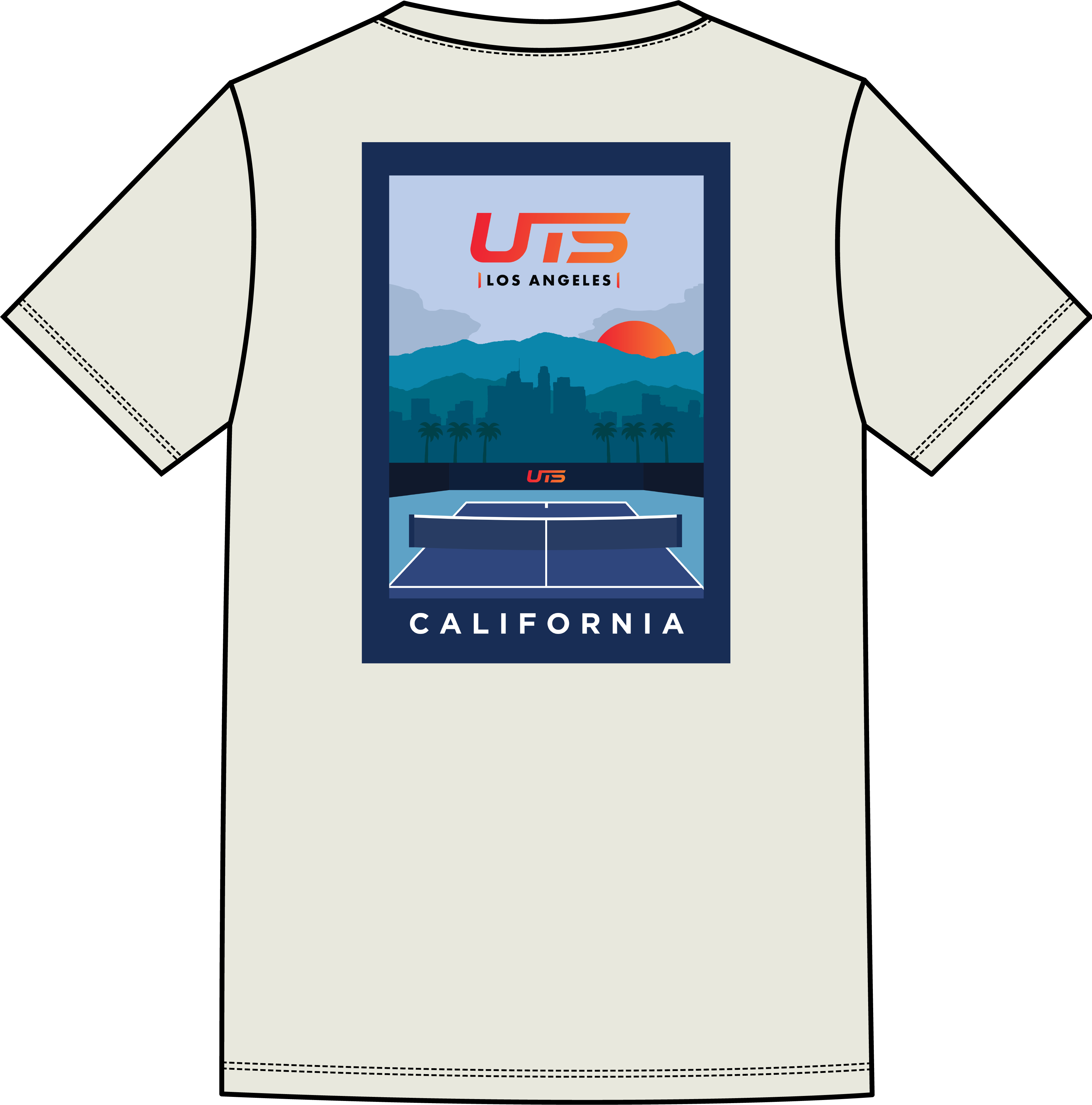UTS Los Angeles T-Shirt - Citron