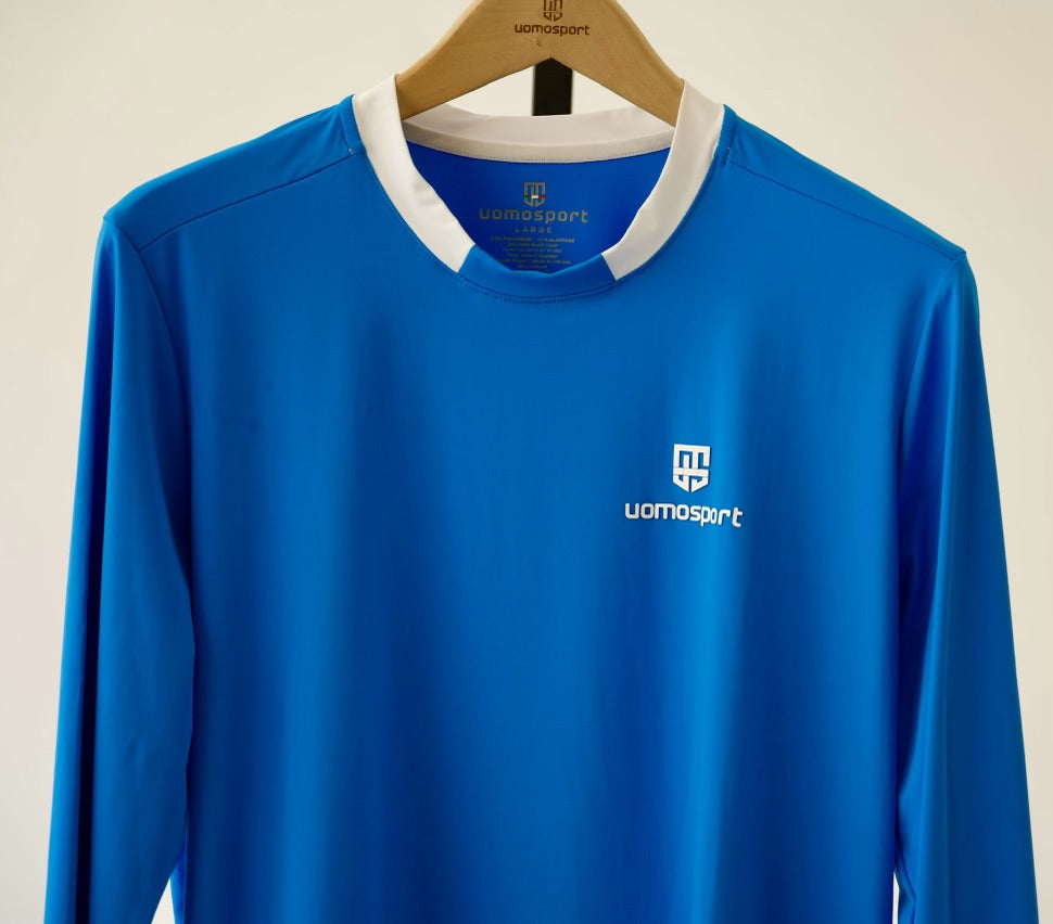 Techno L/S Crew II - Cobalto
