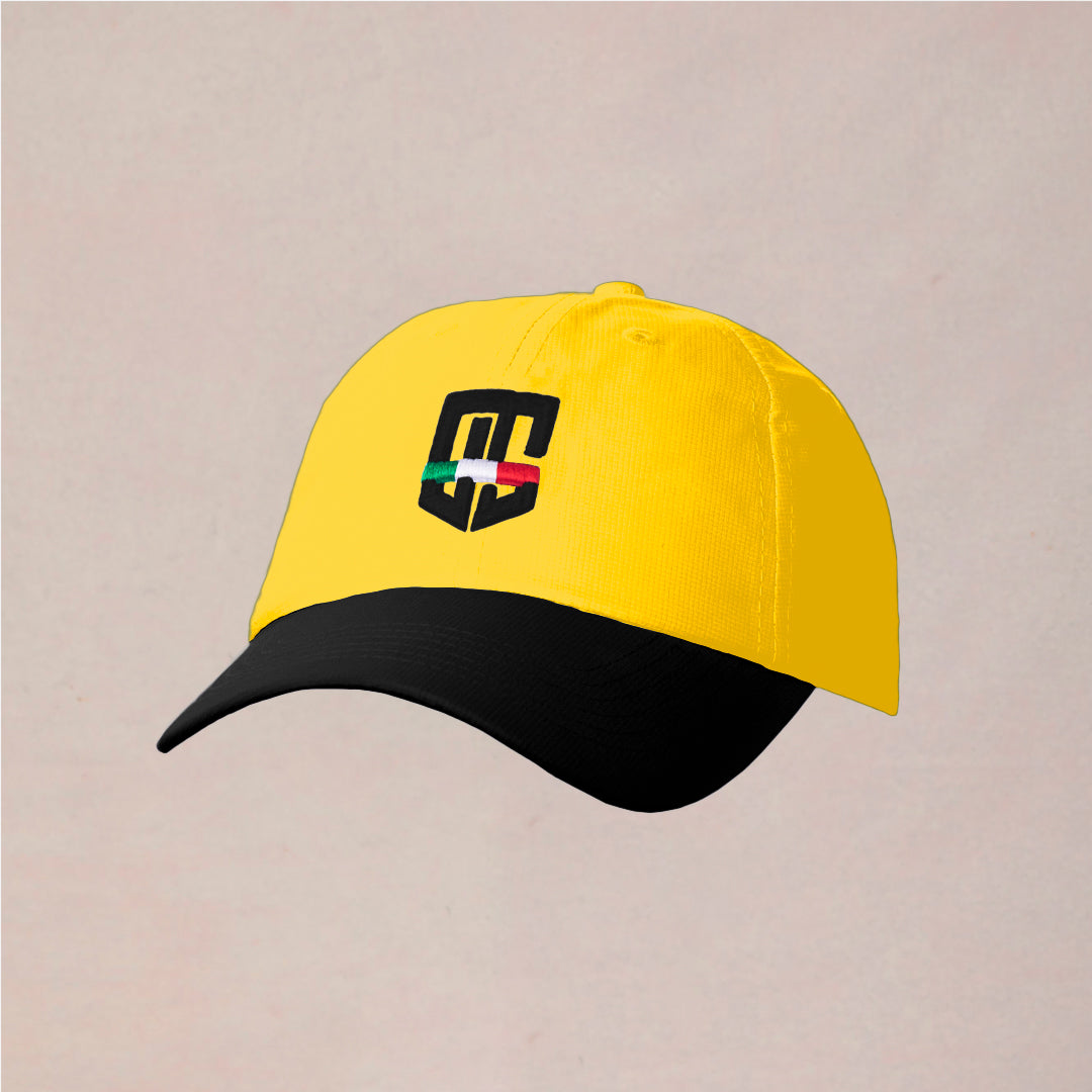 Yellow Black Tennis Hat Uomosport
