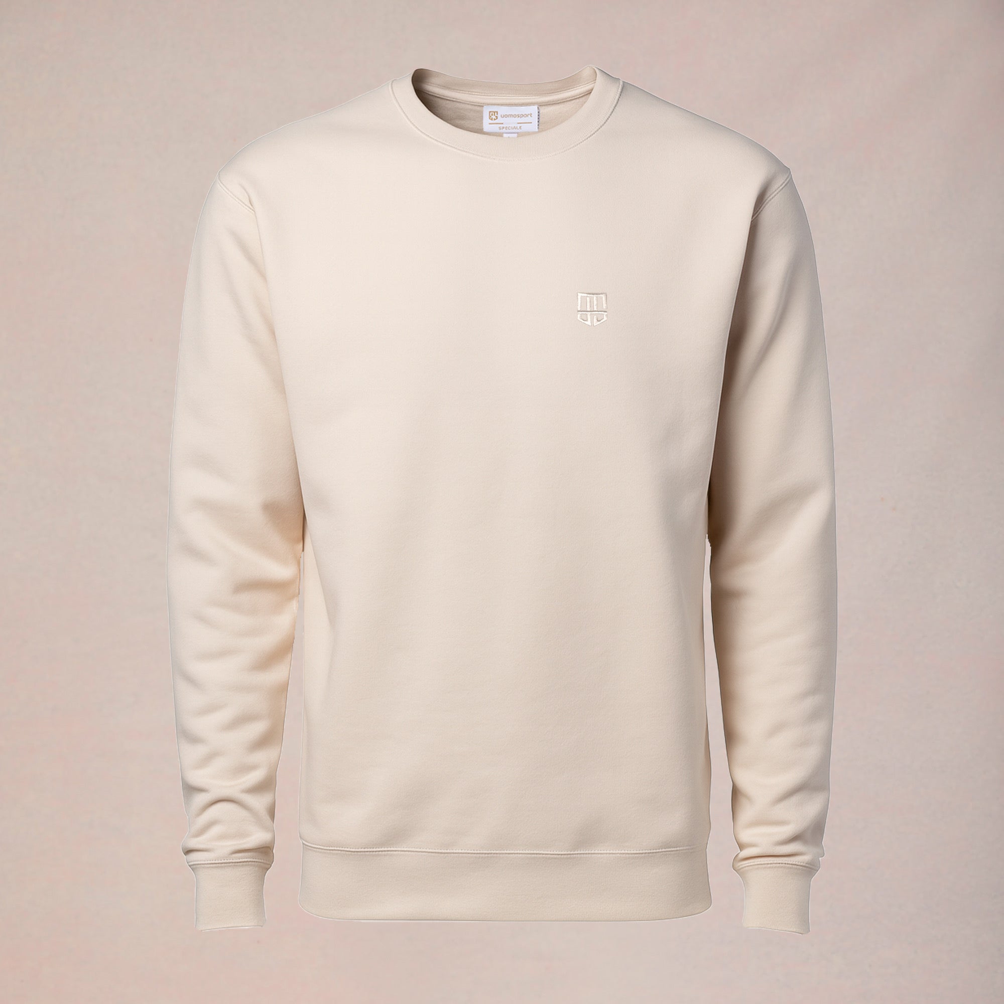 Clásico Crew Insignia Sweatshirt - Ivory