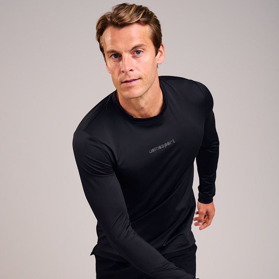 Long-Sleeve Core Crew Neck