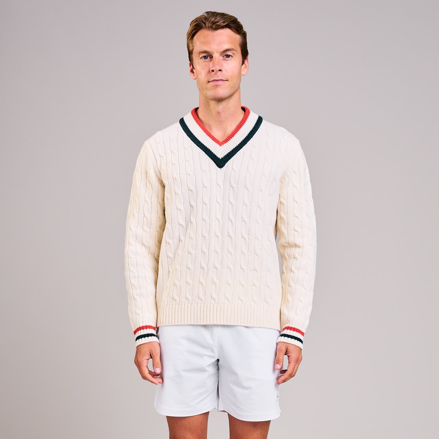 Classic Men's Tennis Sweater