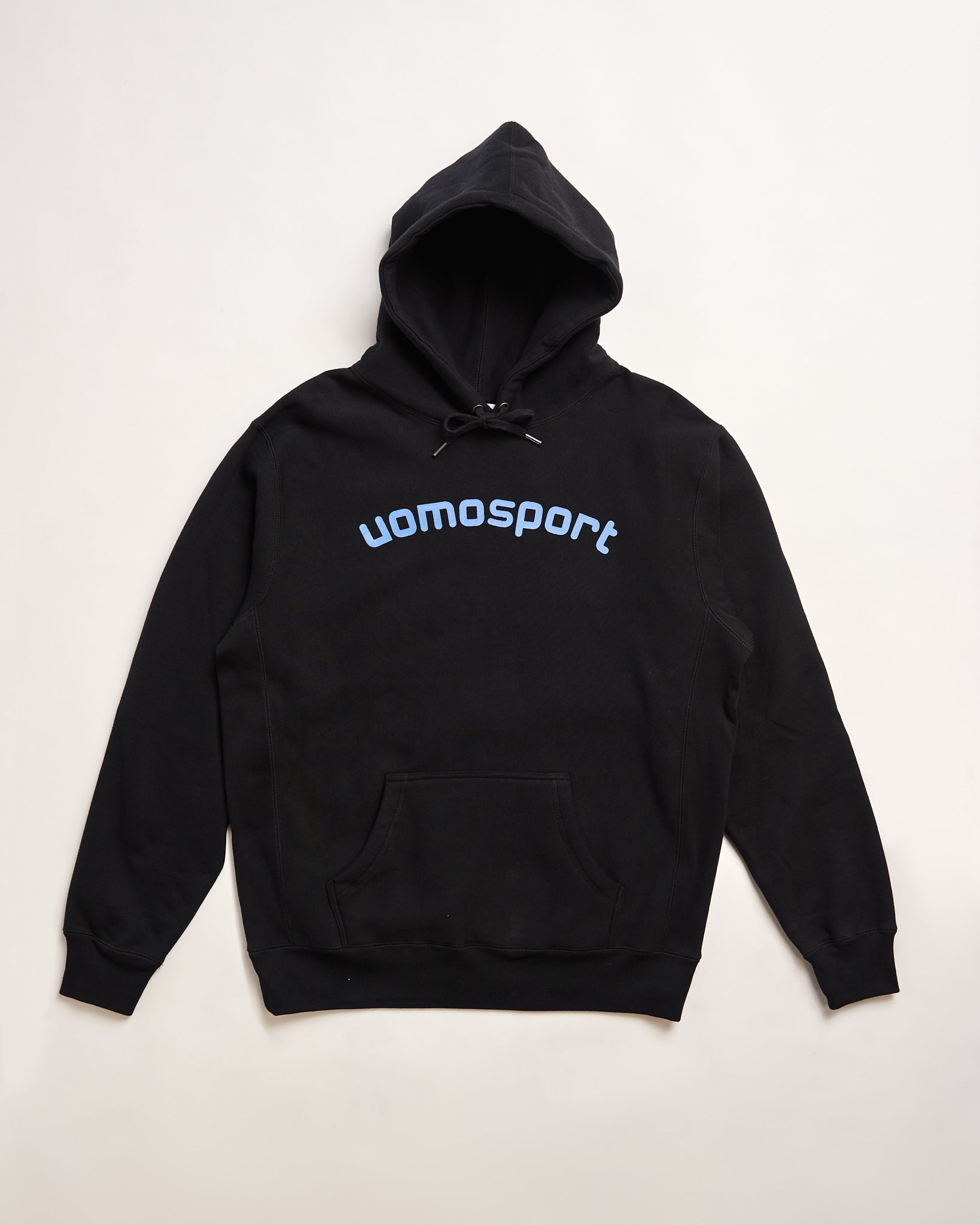 Hoodie - Nero / Blu