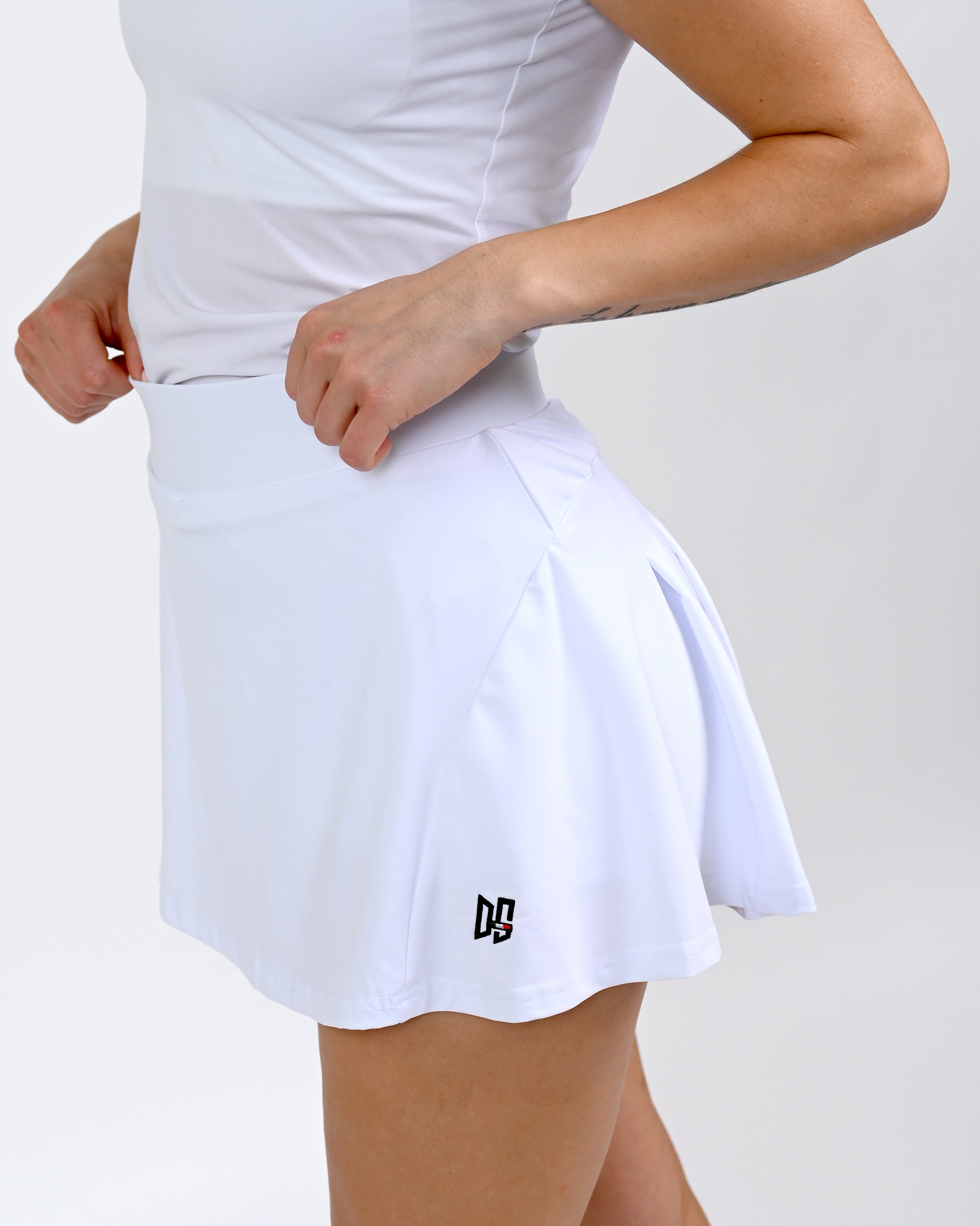 DonnaSport Luxe Skort - Bianco