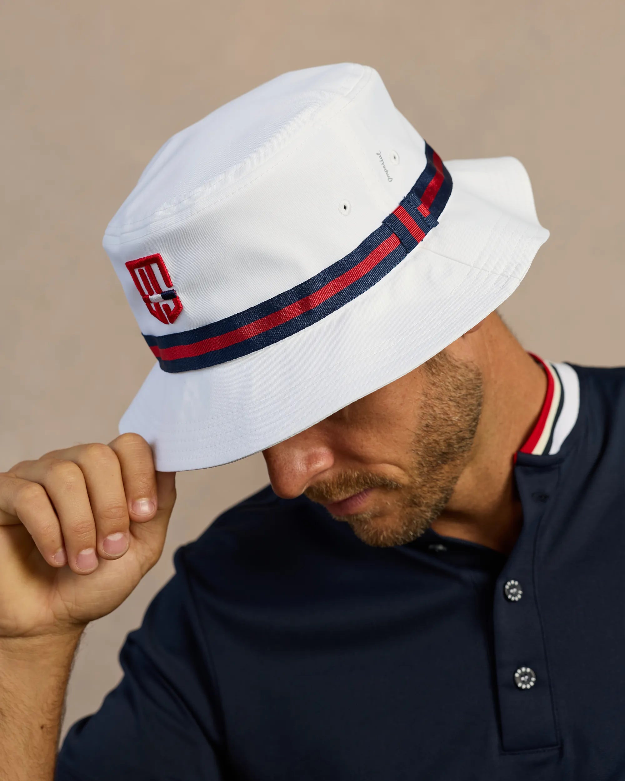 Americana Bucket Hat - Bianco
