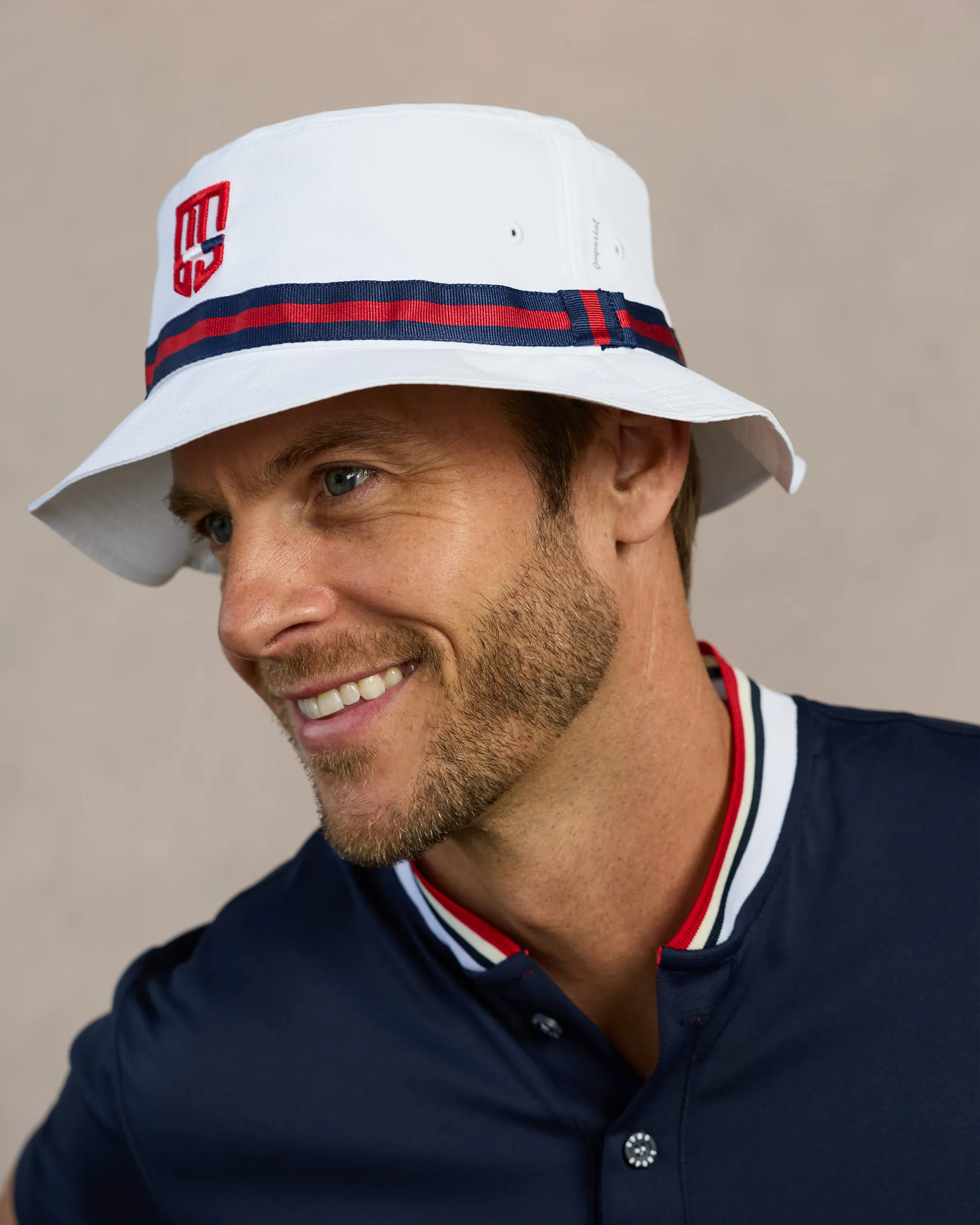 Americana Bucket Hat - Bianco