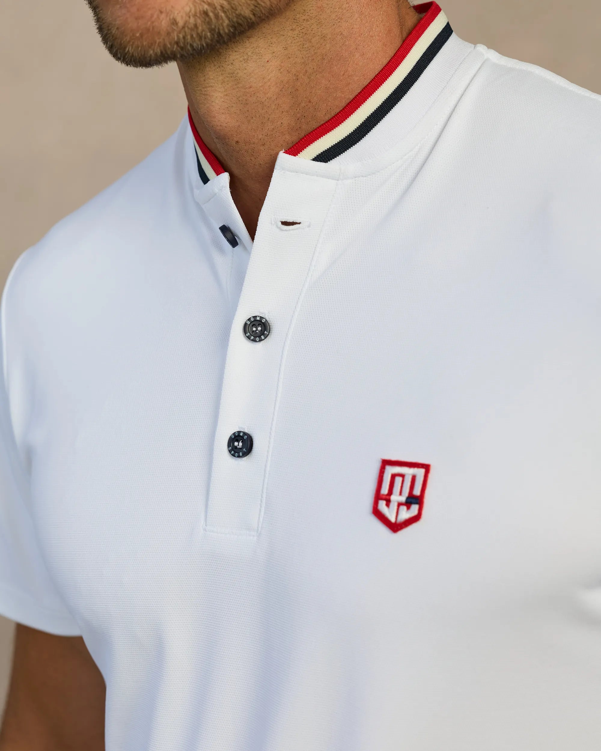 Americana Henley - Bianco