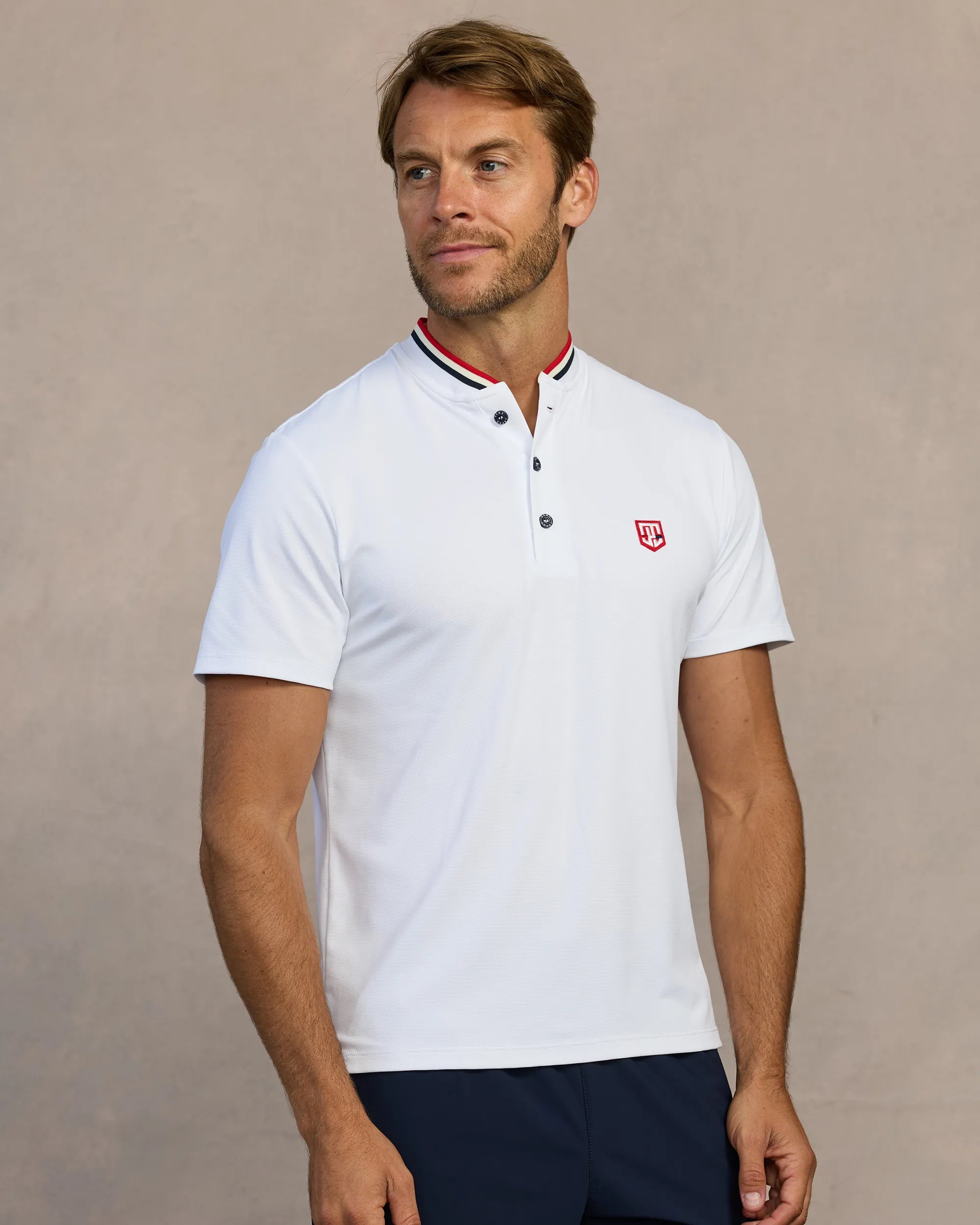 Americana Henley - Bianco