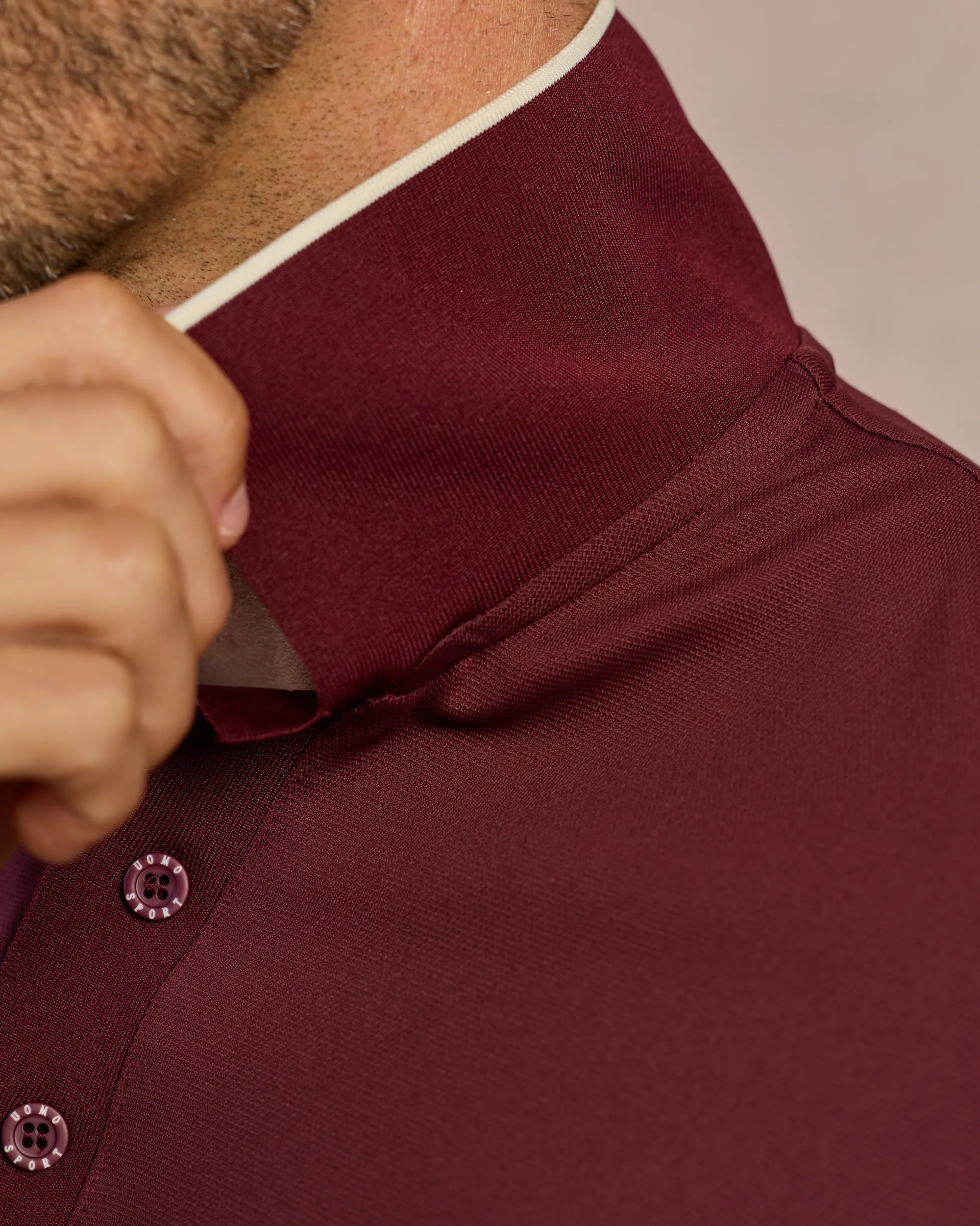 Retro IV Polo - Borgogna / Osso