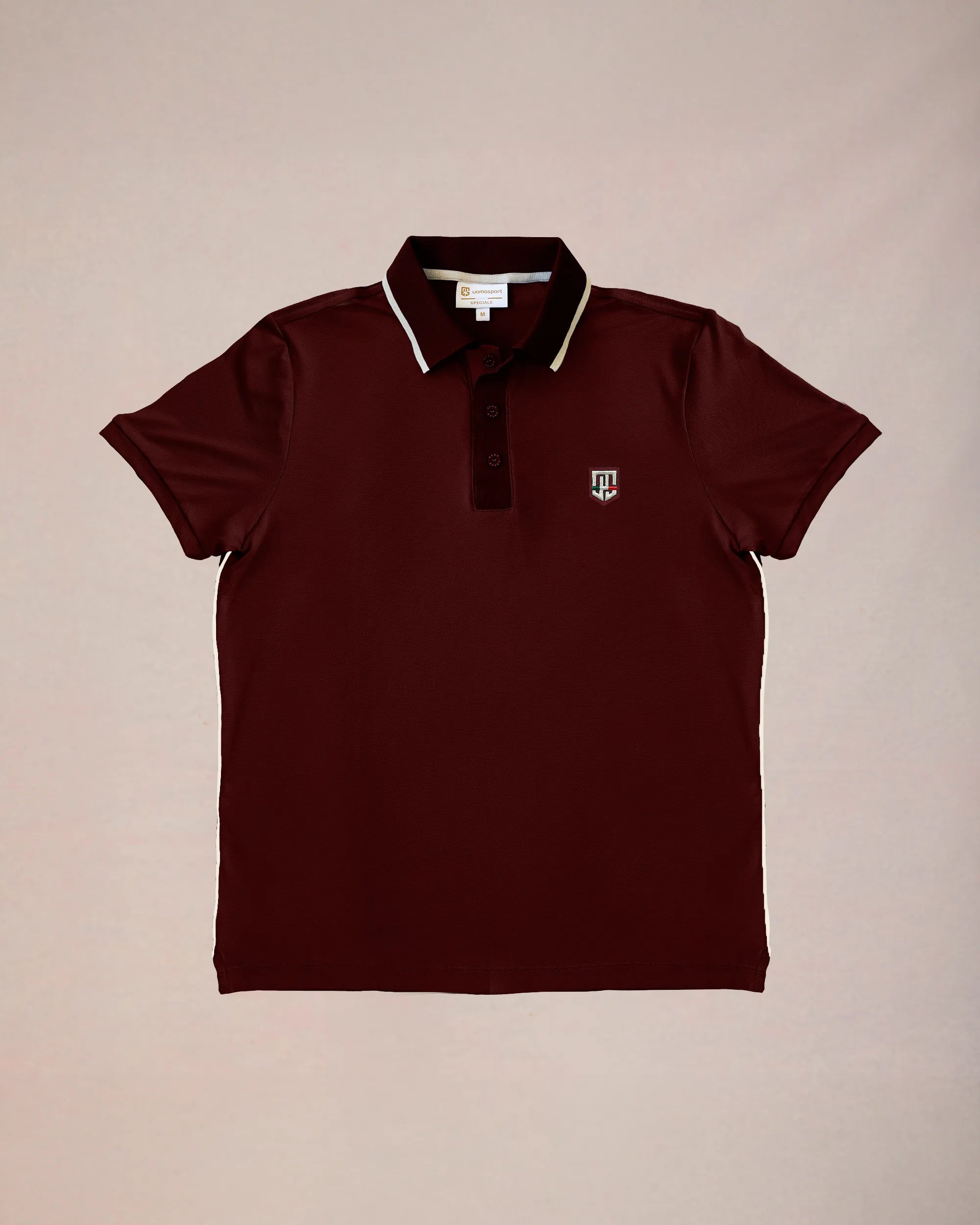 Retro IV Polo - Borgogna / Osso