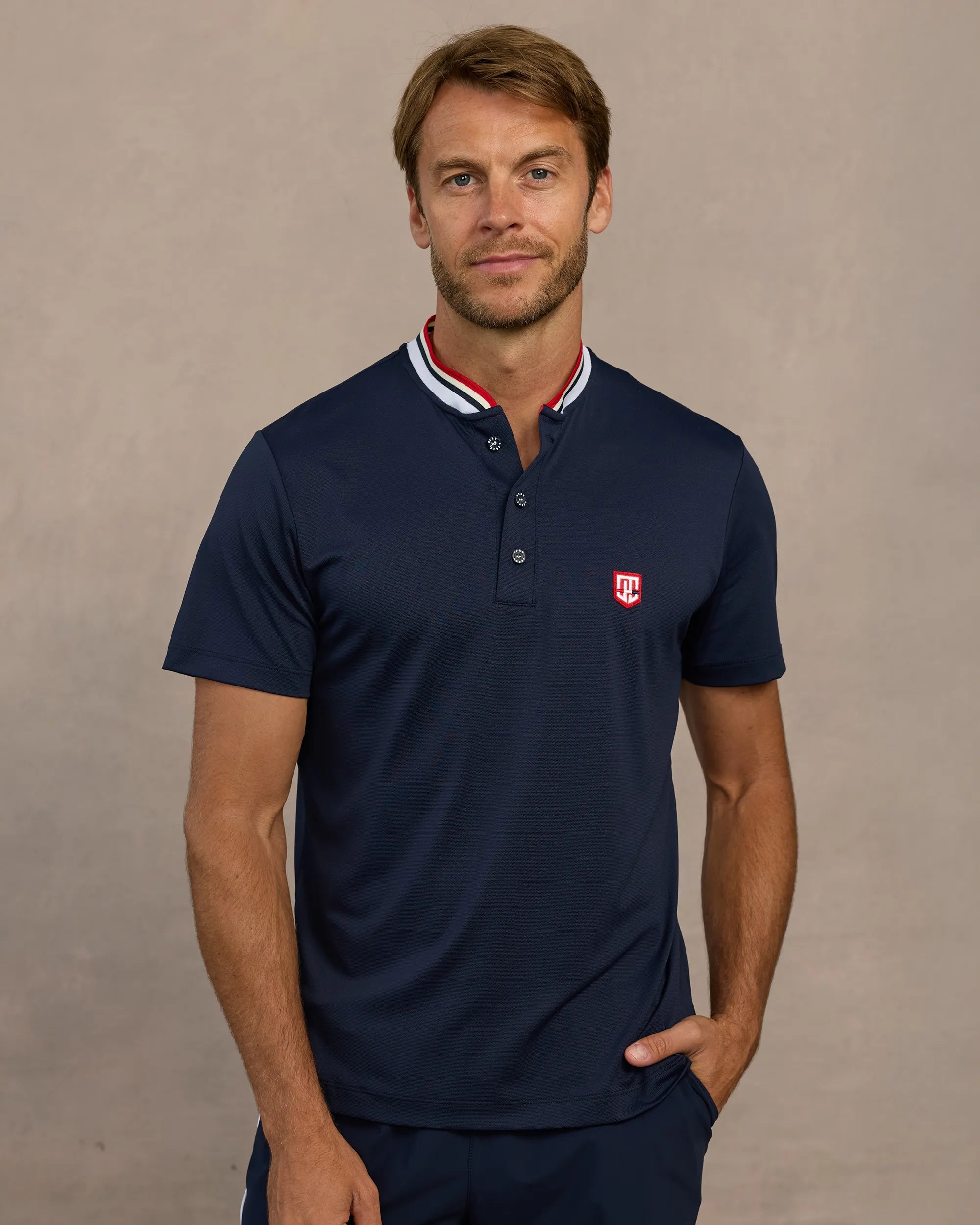 Americana Henley - Ossidiana