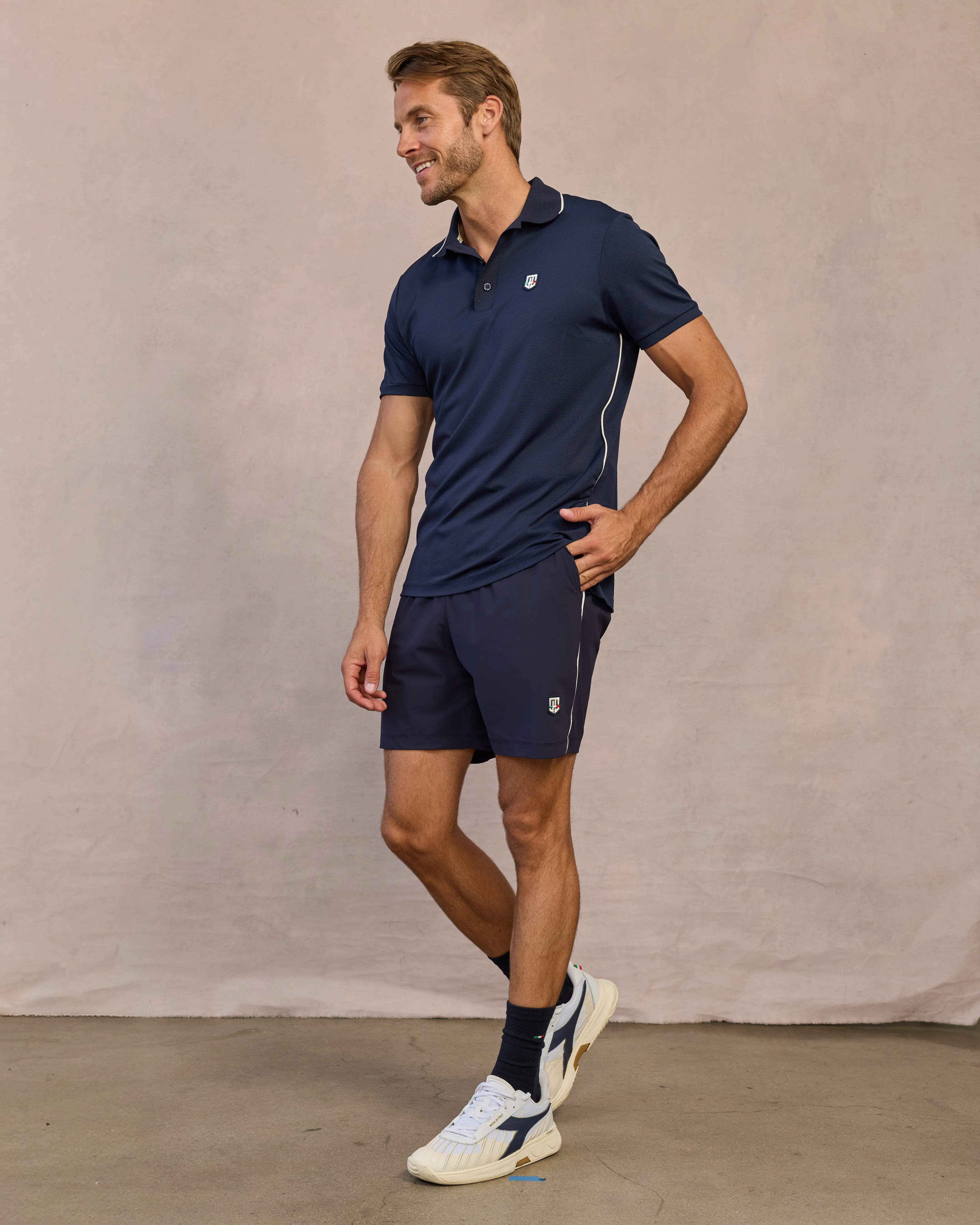 Retro IV Polo - Ossidiana / Osso