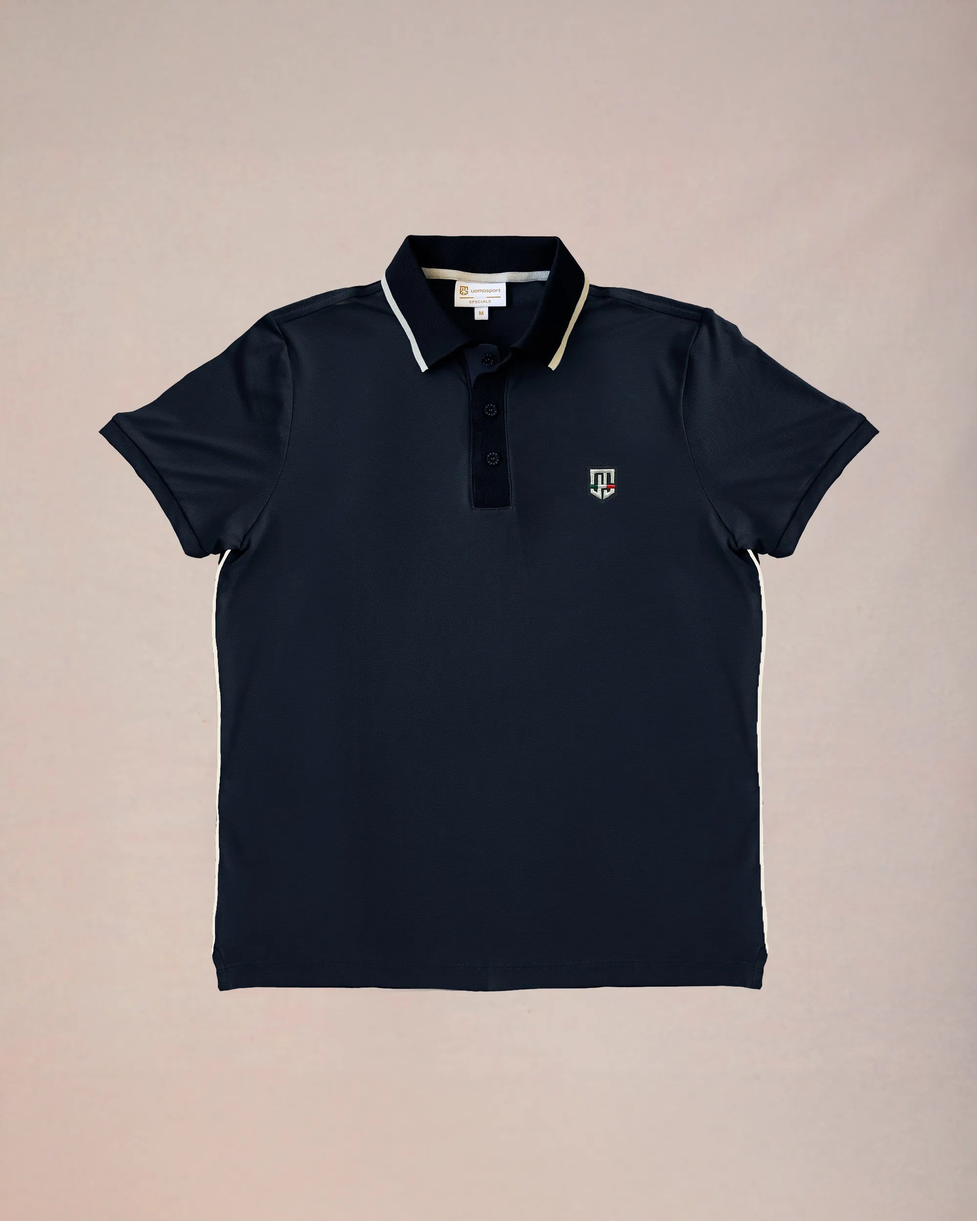 Retro IV Polo - Ossidiana / Osso