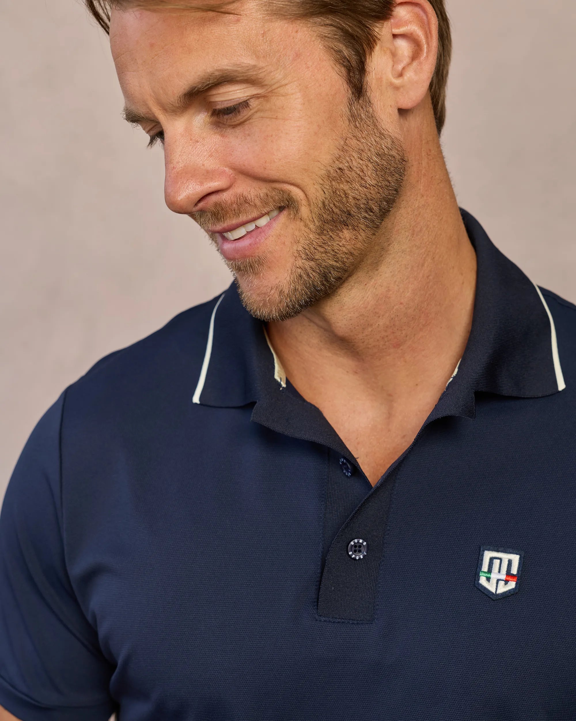 Retro IV Polo - Ossidiana / Osso