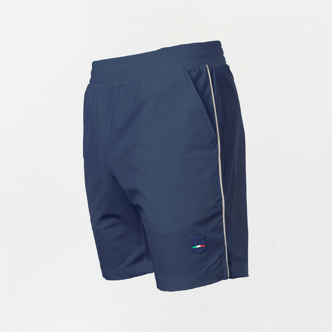 Navy Blue Tennis Short  L'Homme Invisible french designer