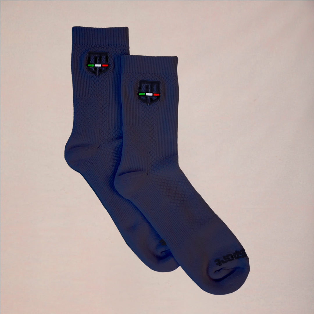 Performance Compression Sock, Marine Blue